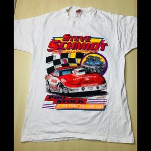Vintage Steve Schmidt racing t shirt 1999